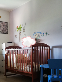 Lettino Pali in legno