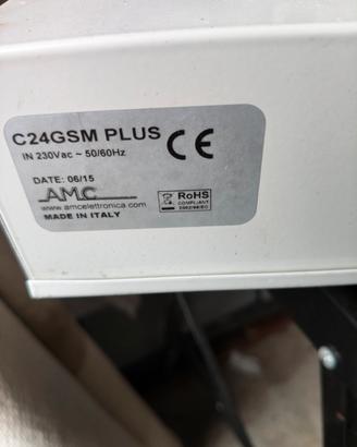 centrale antifurto AMC C24gsm plus