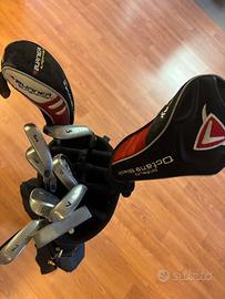 Set mazze da golf + sacca per mancini
