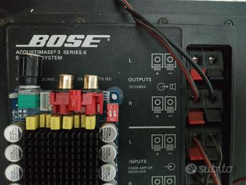 Casse Bose 2.1 con amplificatore audio