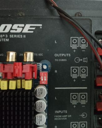Casse Bose 2.1 con amplificatore audio