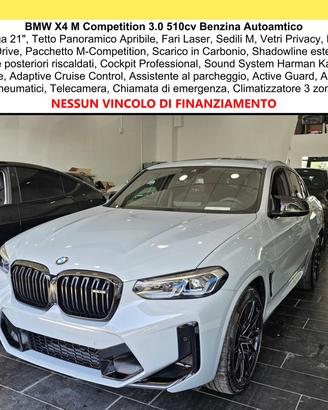 BMW X4 M Competition Tetto Navi C.21 Laser Camera 