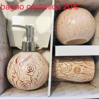 Set bagno in ceramica