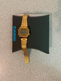 Orologio Casio dorato