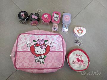 Hello Kitty busta+borsellino+scatoline+towel