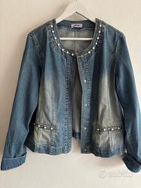 Giacca jeans Marina Rinaldi 48