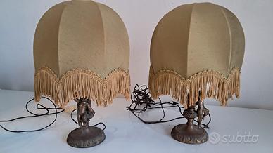 Bajour vintage in ottone