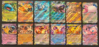 Lotto 12 carte Pokémon EX espansione 151