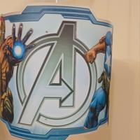 Lampadario Avengers per cameretta bambino – E27