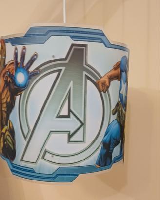 Lampadario Avengers per cameretta bambino – E27