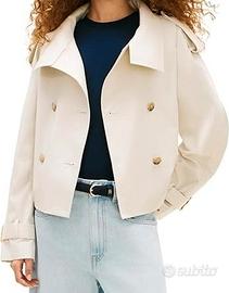 Giacca donna Tommy Hilfiger cotton crop XL