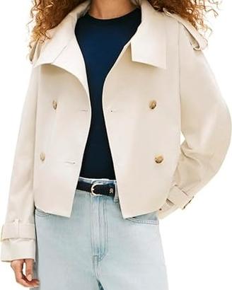 Giacca donna Tommy Hilfiger cotton crop XL