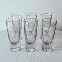 Set 6 bicchieri Amaro Ramazzotti, made in Italy