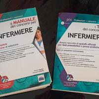 Manuale per concorsi per Infermiere più libro Test