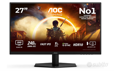 AOC Gaming Monitor  2K 260Hz