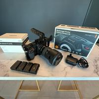 Blackmagic Pocket 4K + Sigma 18-35 E ACCESSORI