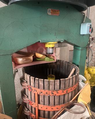 Torchio elettrico per vendemmia