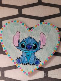calamita Stitch fatto a mano su tela 