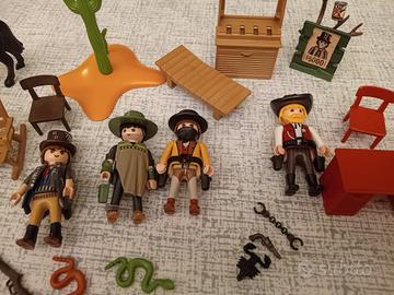 Personaggi Far West Playmobil