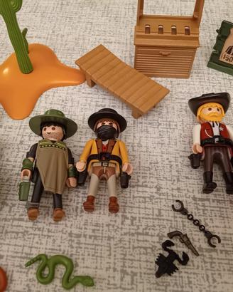Personaggi Far West Playmobil
