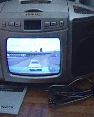 Radio TV CD Player Seleco Walkie CDTV-2A