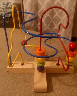 Gioco abaco di legno 