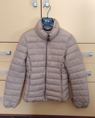 Piumino leggero donna beige / tortora - Taglia S 