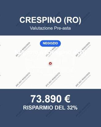 Immobile in asta di 443 m² a Crespino