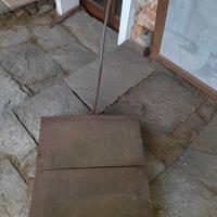 CARRELLO INDUSTRIALE IN FERRO FINE 1800