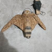 Caccia civetta in metallo  antica