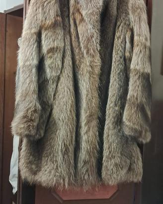 Pelliccia vintage in vera volpe