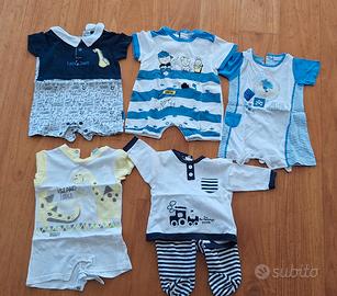 Abbigliamento estivo bimbo 3-6 mesi