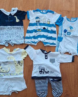Abbigliamento estivo bimbo 3-6 mesi
