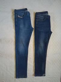 Lotto 2 Jeans Uomo - True Rise (Tg. 50) +Max & Liu