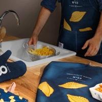 Set da Cucina Barilla Canovaccio+grembiule+guanton