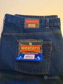 Jeans Basic Western Taglia Forte 60