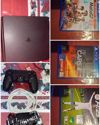 Playstation 4 più 3 giochi