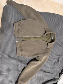 felpa zip zara