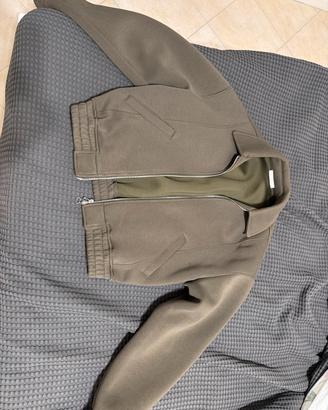 felpa zip zara