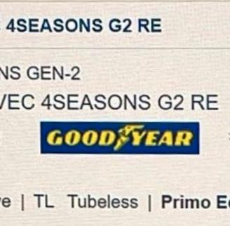 Gomme 185/60R15 84T 4 stagioni