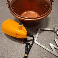 Paiolo elettrico in rame