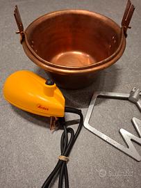 Paiolo elettrico in rame