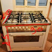 Cucina a Gas con forno a gas Lofra