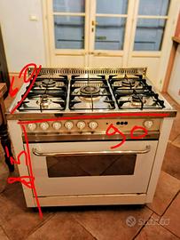 Cucina a Gas con forno a gas Lofra