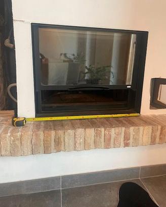 termocamino Edilkamin 70 V a legna