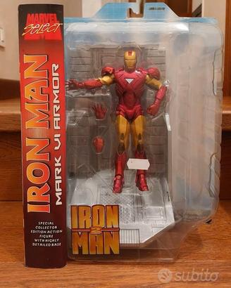 Marvel select Iron Man mark 6 (mark VI) come nuovo