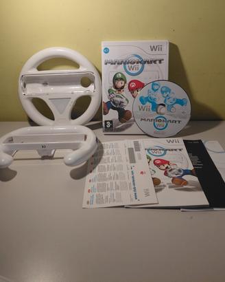 Mario Kart Wii PAL Ita completo con 2 volanti