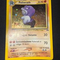 Poliwrath Holo Neo Discovery 9/75