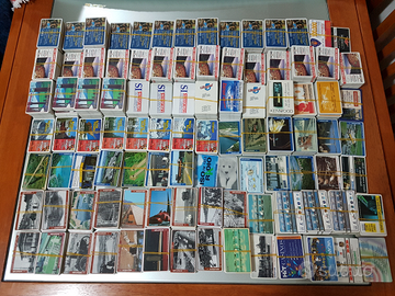 Lotto di più di 7000 carte Viacard vintage anni 90