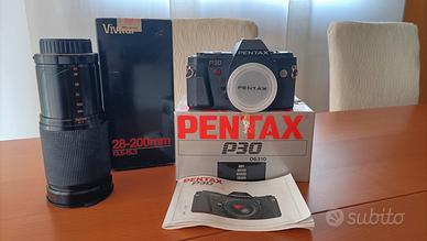 Macchina fotografica  Pentax p30 zoom vivitar